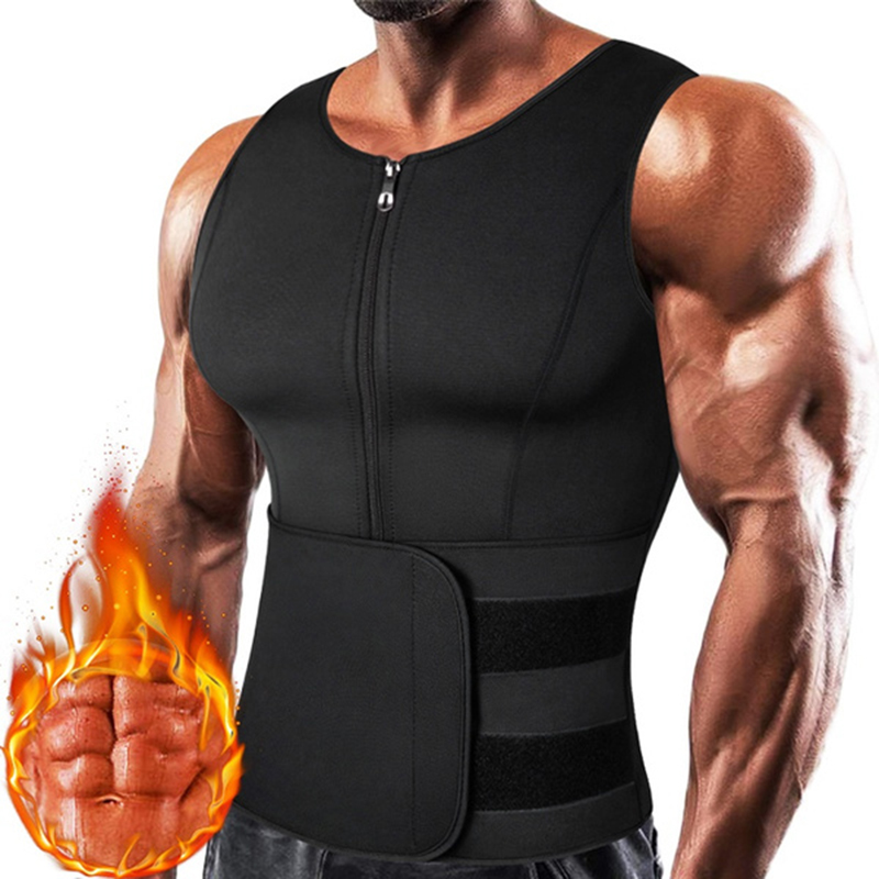 Crossfit Weight Vest - Rompi korset pengecil pinggang, Neoprene Sauna