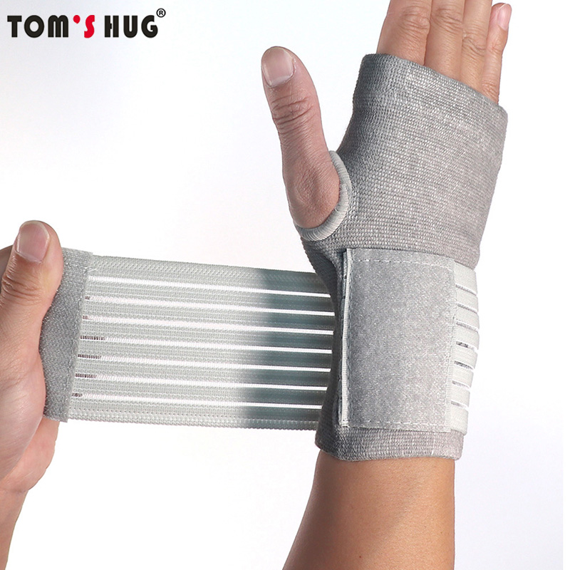 Wrist Wrap Support - 1 Pasang Penyangga Pergelangan Tangan Kompresi