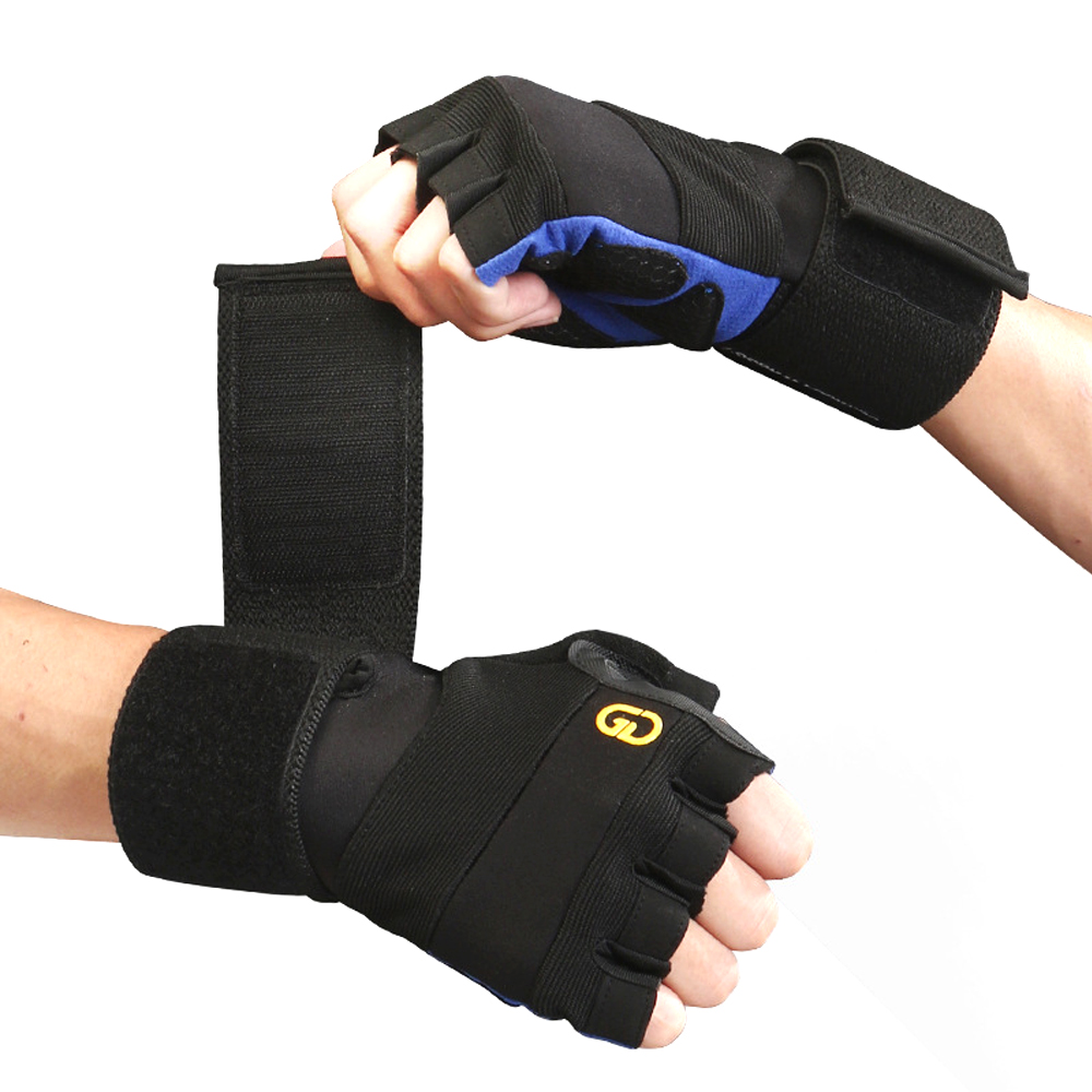 Crossfit Workout Gear - 1 Pasang Sarung Tangan Olahraga dengan