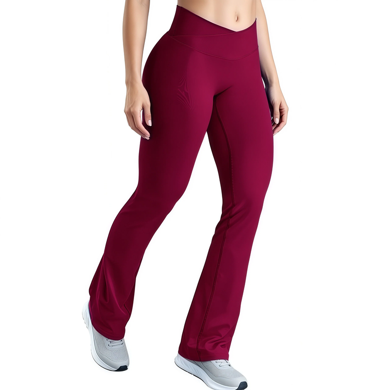 Crossfit Yoga - HISTELLO Vision Flare Legging Olahraga Wanita