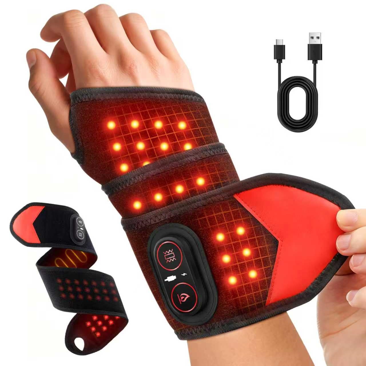 Balutan Terapi Cahaya Merah Po - Wrist Wrap Support ulasan dan harga