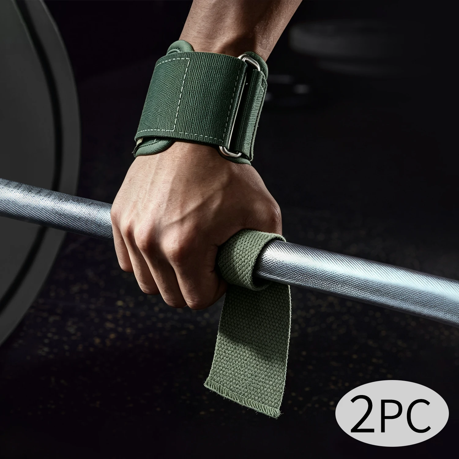 Tali Angkat Beban 2pcs Tali Pe - Crossfit Workout Gear ulasan dan harga