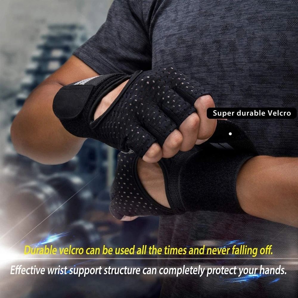 1 Pasang Sarung Tangan Fitness - Wrist Wrap Support ulasan dan harga