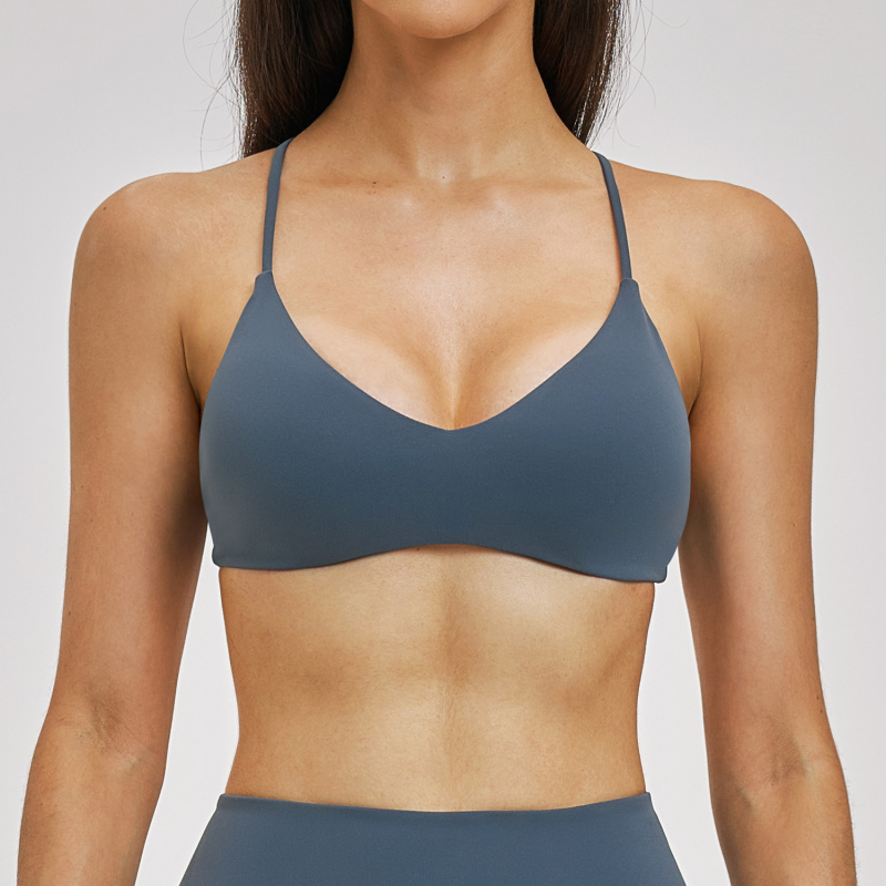 Bra Yoga Tanpa Tali Punggung W - Crossfit Yoga ulasan dan harga