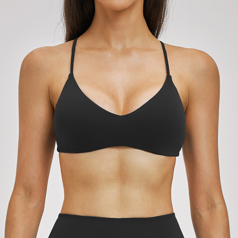 Bra Yoga Tanpa Tali Punggung W - Crossfit Yoga ulasan dan harga