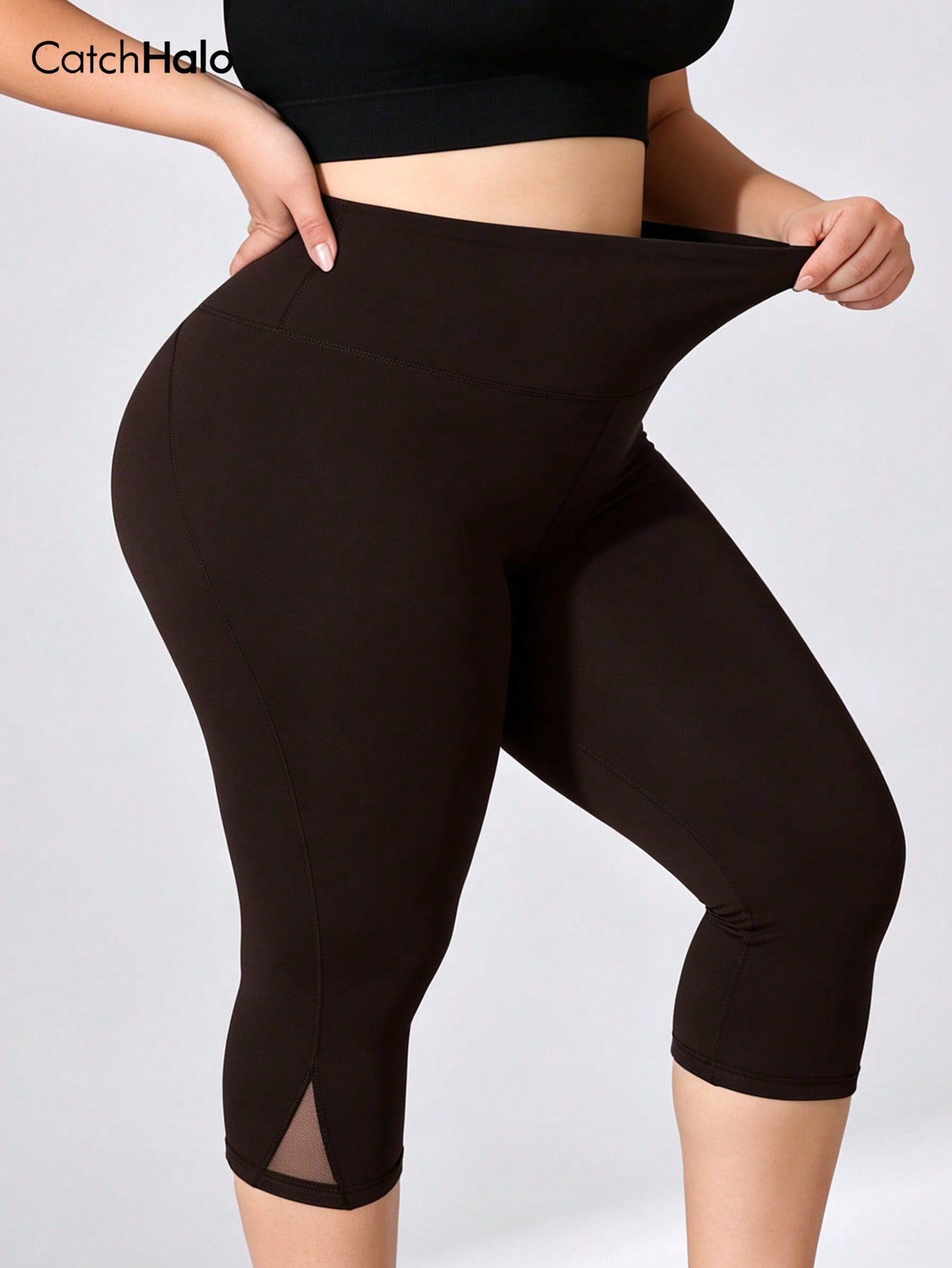 Legging Gym Ukuran Besar Wanit - Crossfit Yoga ulasan dan harga