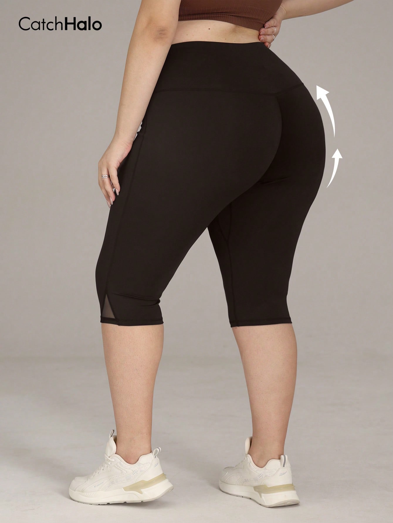 Legging Gym Ukuran Besar Wanit - Crossfit Yoga ulasan dan harga