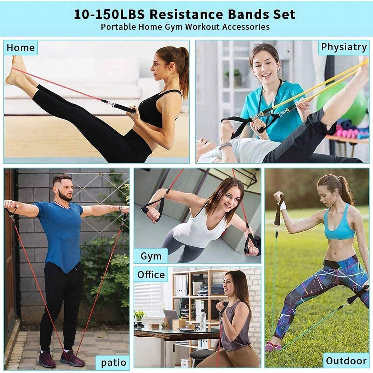 Gelang Resistensi Kebugaran Gy - Crossfit Workout Gear ulasan dan harga