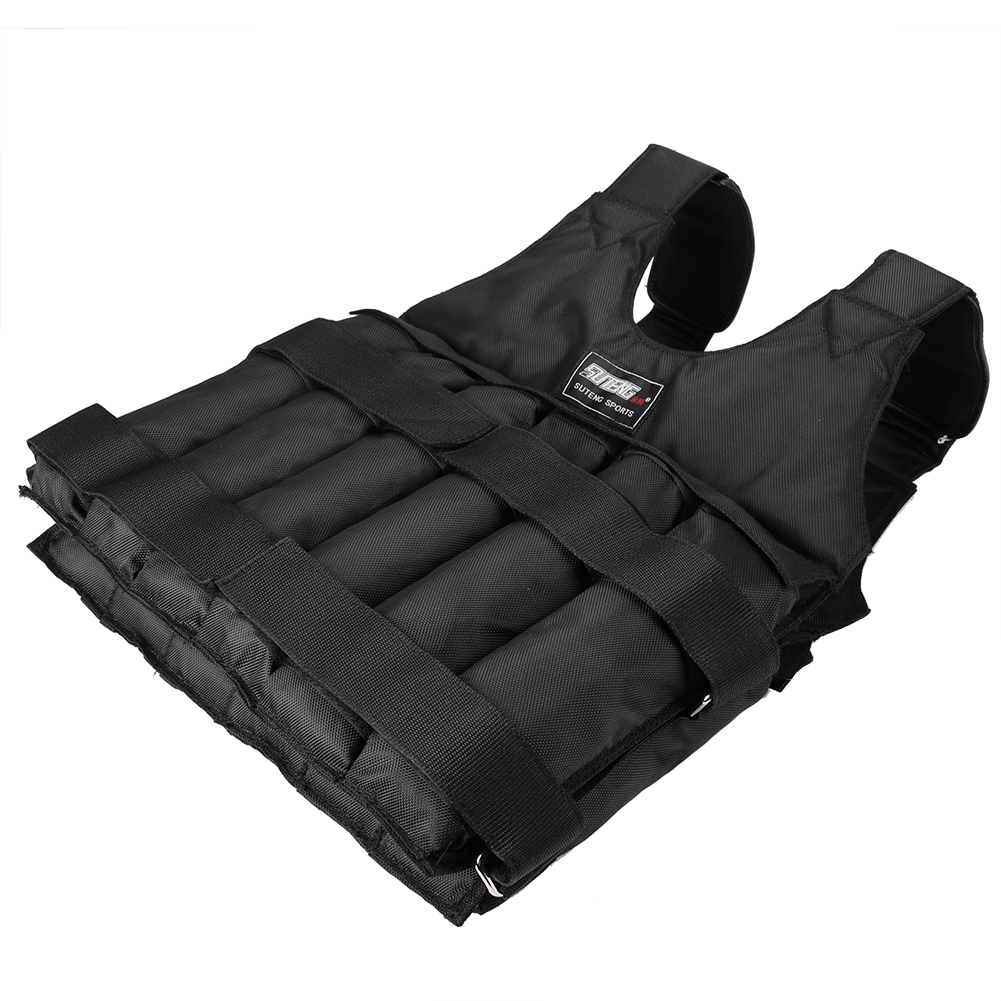 Rompi Tertimbang Dapat Disesua - Crossfit Weight Vest ulasan dan harga